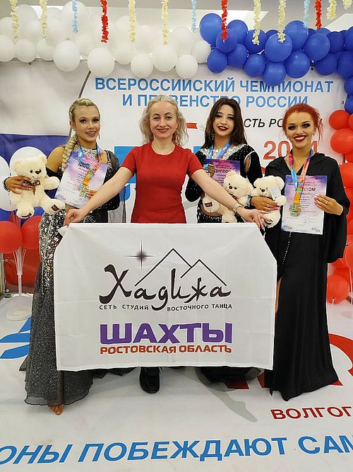 Мансурова Светлана с Золотыми призёрами ЧиП ОРТО 2024